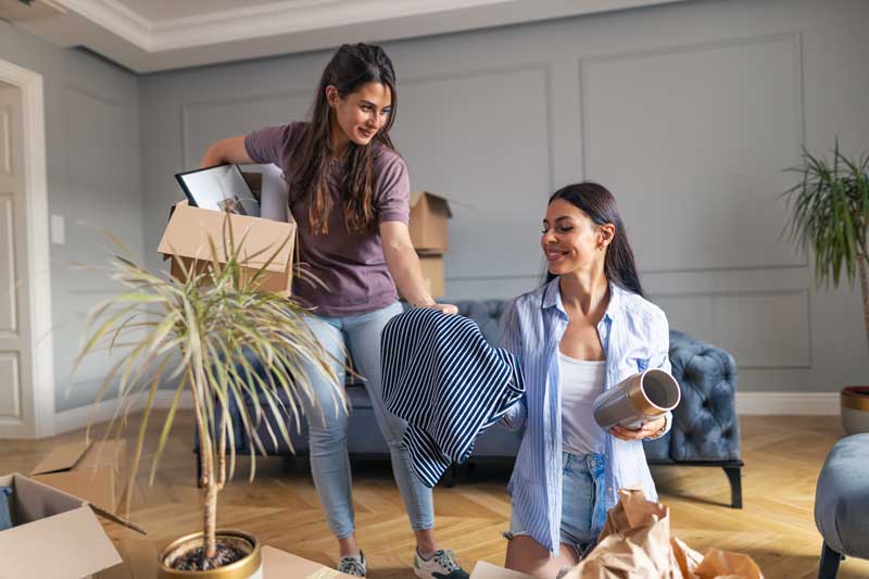 couple getting a new mortgage